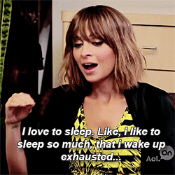 Tired Nicole Richie GIF