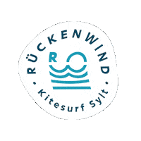rueckenwind kitesurf sylt rückenwind Sticker