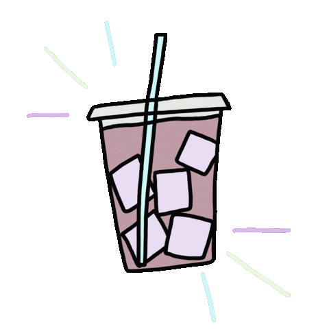 forestflwer giphyupload coffee aesthetic pastel Sticker