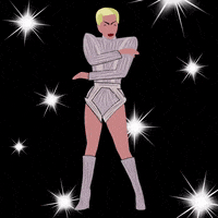flying lady gaga GIF by Tyler Resty