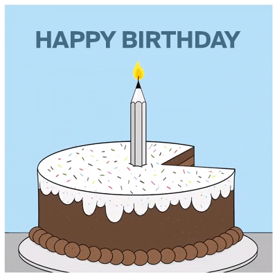happy birthday GIF