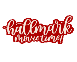 JordynAlisonDesigns christmas movie winter hallmark Sticker