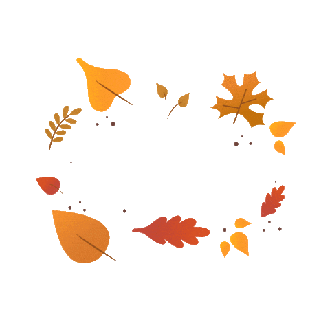 Autumn Hojas Sticker