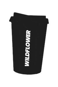 Pink Coffee Sticker by Wildflower Space