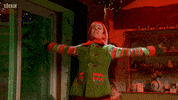 Christmas Jumper Falling GIF by Mischief