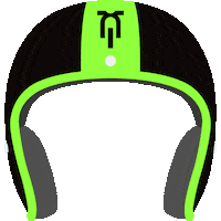 Scooter Helmet Sticker by berider