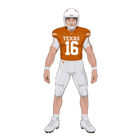 Manning College Football Sticker by SportsManias