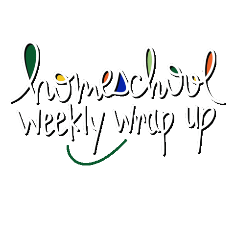 Wrap Up Homeschool Sticker by The Waldock Way