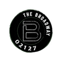 thebroadwaysouthboston boston bos southie southboston Sticker