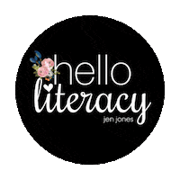 hellojenjones reading teacher teach literacy Sticker