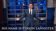 stephen colbert GIF by The Late Show With Stephen Colbert