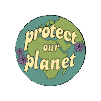 Flower Save Sticker