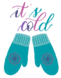 Snow Freezing Sticker