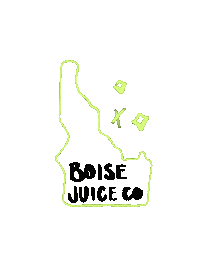 boisejuice organic juice smoothie idaho Sticker