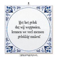 Support Help Sticker by Tegelspreuken.nl