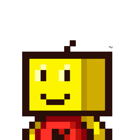 Surprise 8Bit Sticker