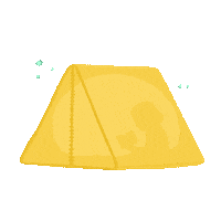Summer Camping Sticker