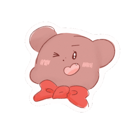 Happy Bear Sticker for iOS & Android | GIPHY