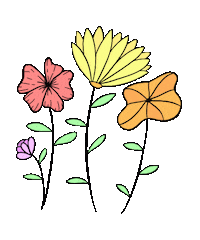 Flower Sticker