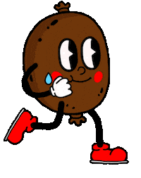 Simon Running Sticker by Frame Agency