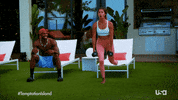 Working Out Temptation Island GIF by USA Network