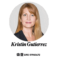 Kristin Gutierrez Sticker by JohnHart Real Estate