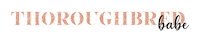 Thoroughbred Sticker by Marina Layton