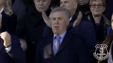 Premier League Reaction GIF by Everton Football Club