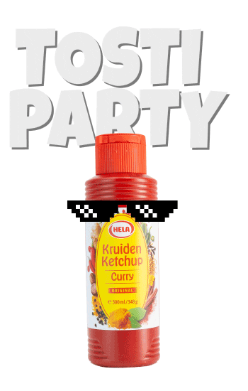 hela_nederland giphyupload snacks curry ketchup Sticker