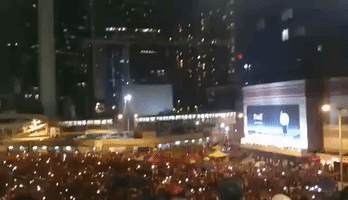 Protesters Break Into Song in Hong Kong