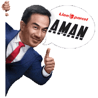 Joe Taslim Sticker by Lion Parcel