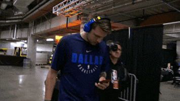 getting ready dallas mavericks GIF by NBA