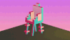 chair help GIF by Julian Glander