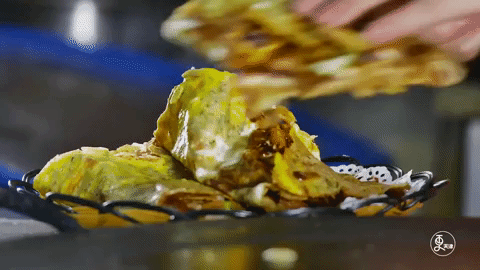 chinese food pancake GIF