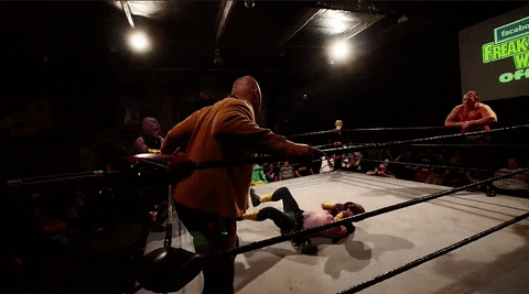 GIF by Freakshow Wrestling