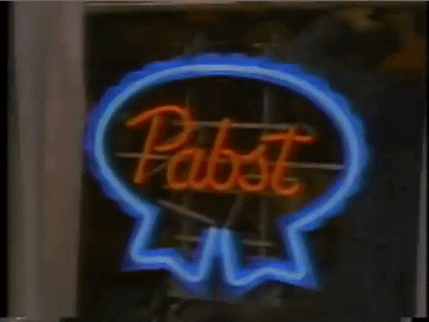 pabst blue ribbon 80s GIF by ADWEEK