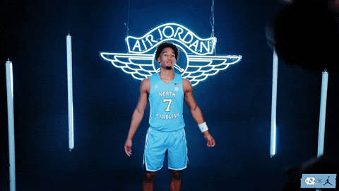 University Of North Carolina Basketball GIF by UNC Tar Heels