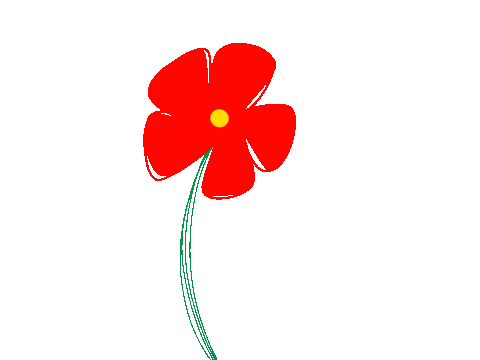 Flower Bunga Sticker