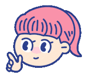 nkpp288 girl 女の子 ウインク 女 Sticker