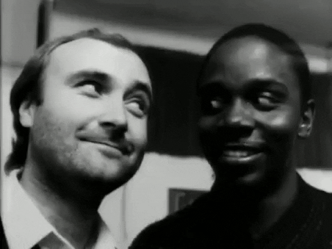 tomeames giphygifmaker phil collins GIF