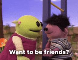 Want to be friends?