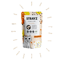 Cat Sticker by STRAYZ