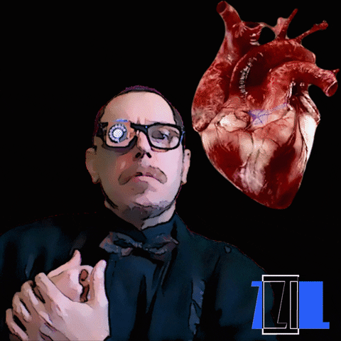 Heart Surrealism GIF by NACHTSCHIMMEN Music-Theatre-Language NIGHTSHADES