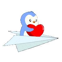 Heart Love Sticker by Pudgy Penguins