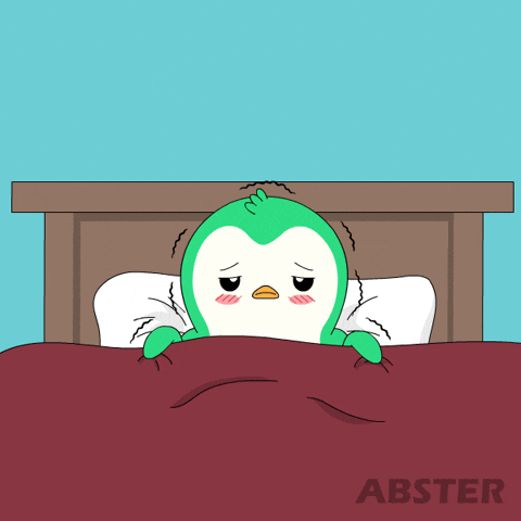 Sick Penguin GIF by Abster