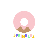 Happy Donuts And Coffee Sticker
