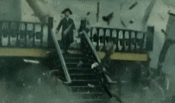 andmind giphyupload explosion ship pirates GIF