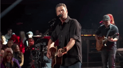blake shelton GIF by iHeartRadio