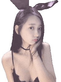 Bunny Sticker by Zennyrt