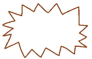 Color Orange Sticker